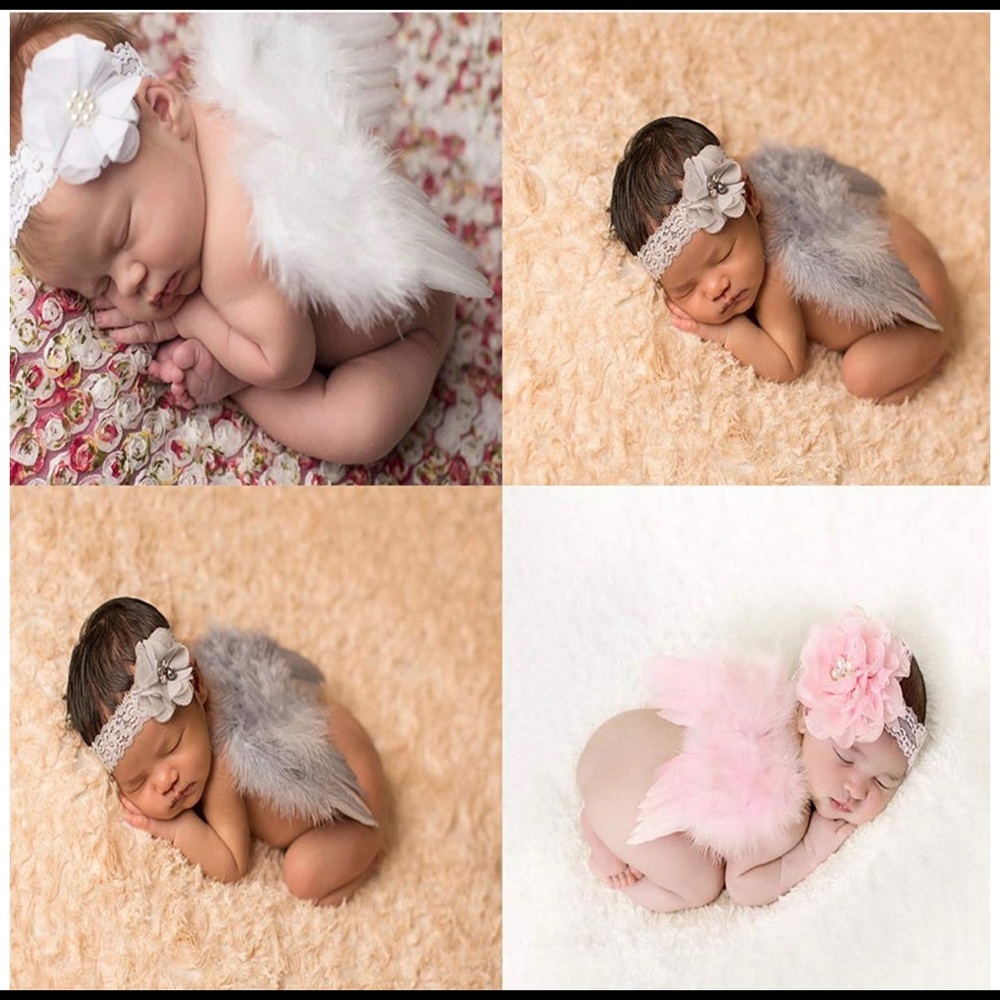 Baby Wings and Head Bands